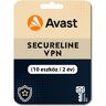 Avast SecureLine VPN (10 urządzeń / 1 rok)