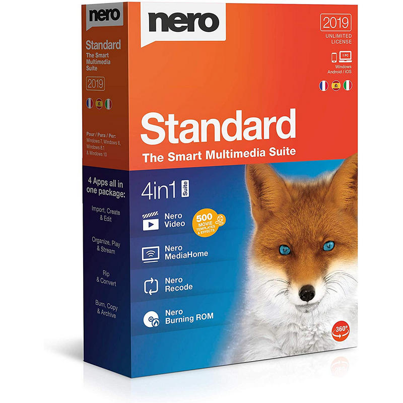 koch-media Nero standard 2019 pc/dvd