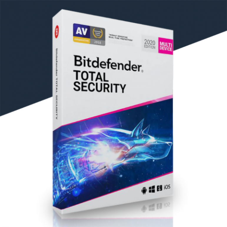 Bitdefender Total Security 5 PC's   1 Ano