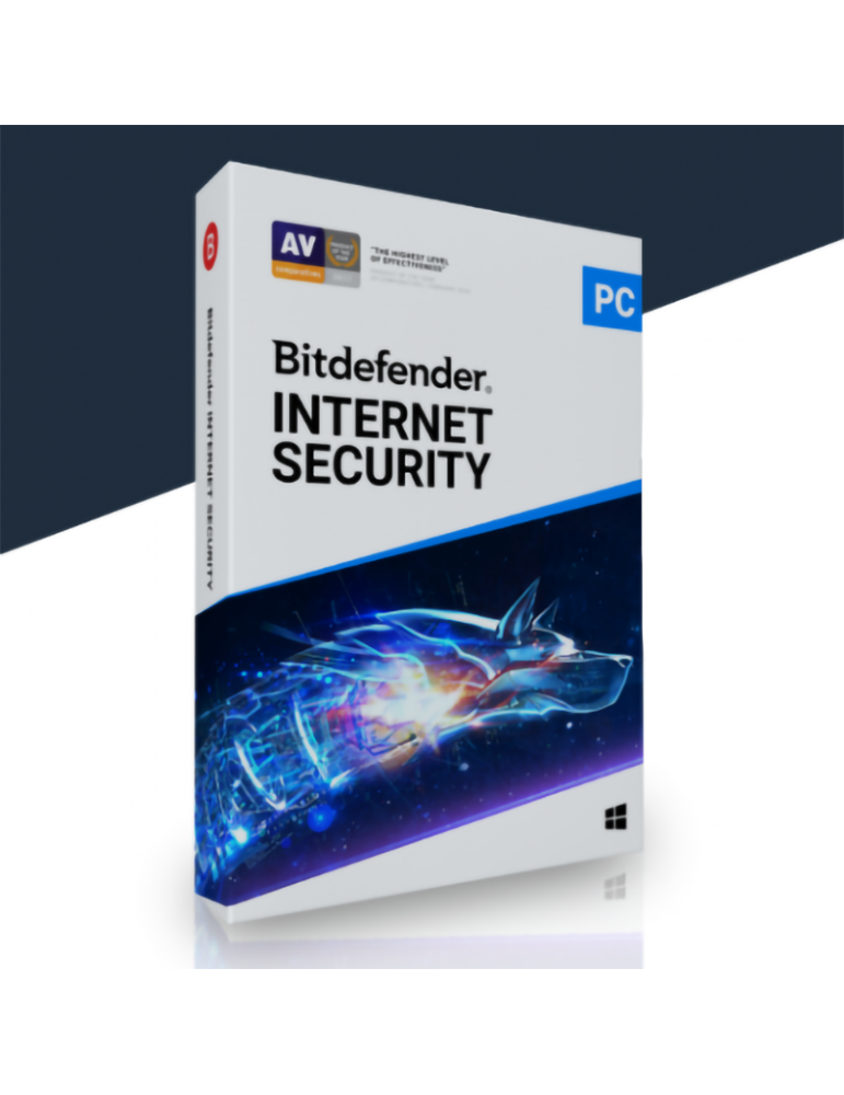 Bitdefender Internet Security 3 PC's   2 Anos