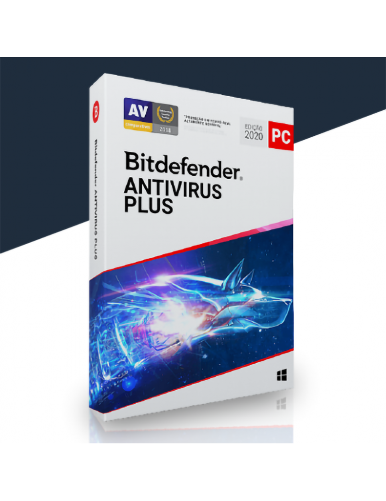 Bitdefender Antivirus Plus 1 PC   2 Anos
