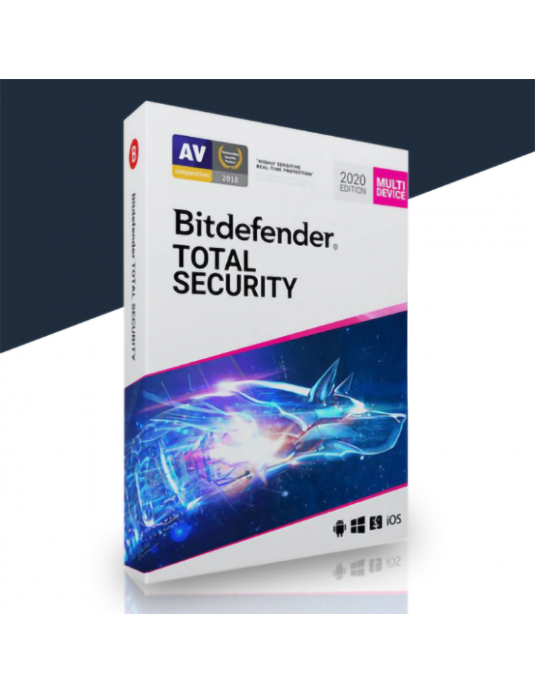 Bitdefender Total Security 10 PC's   2 Anos