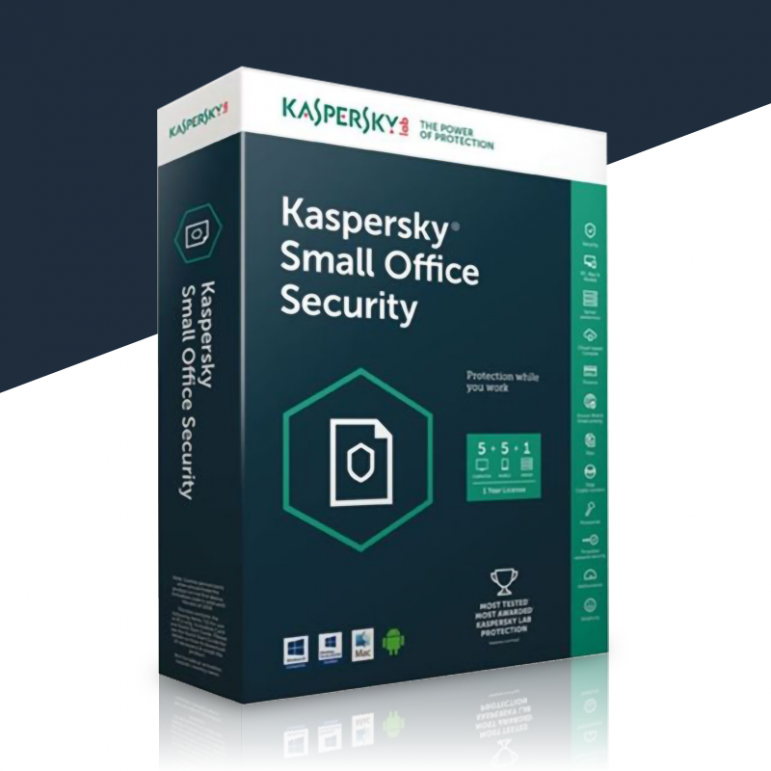 Kaspersky Small Office 2 Servidores + 15 Clientes + 15 Smartphones   1 Ano