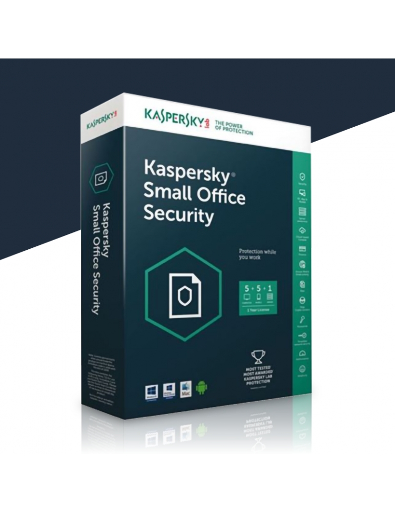 Kaspersky Small Office 2 Servidores + 25 Clientes + 25 Smartphones   1 Ano