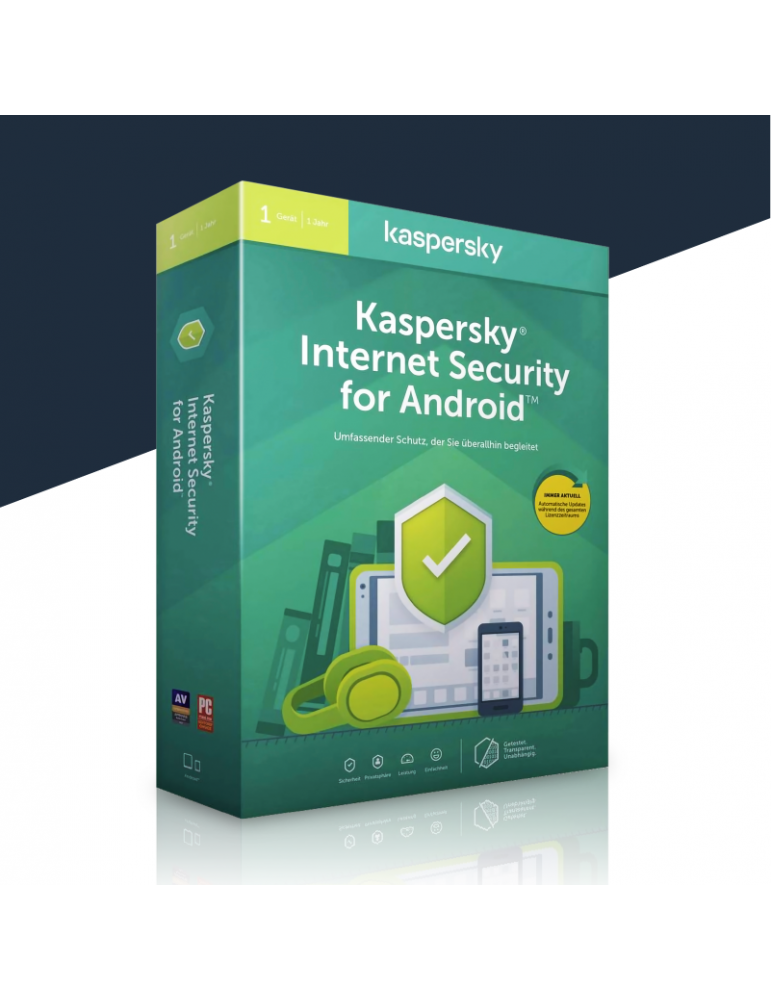 Kaspersky Internet Security para Android 3 Dispositivos   1 Ano