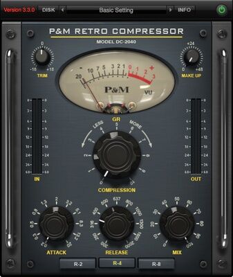 Plug And Mix Retro Compressor