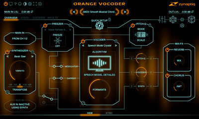 Zynaptiq Orange Vocoder