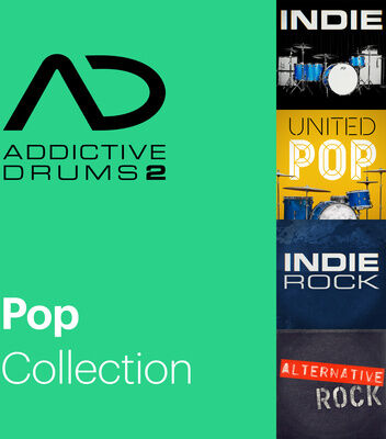 XLN Audio Addictive Drums 2 Pop Collection