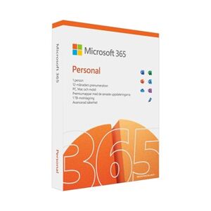 Microsoft M365 Personal Swedish Subscr 1YR