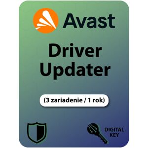 Avast Driver Updater (3 zariadenie / 1 rok)