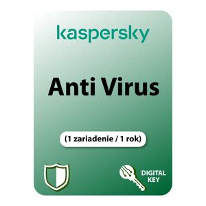 Kaspersky Antivirus (1 zariadenie / 1 rok)