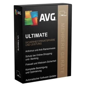 AVG Ultimate 2024, Multi Device inkl.VPN 5 Devices 1 Year