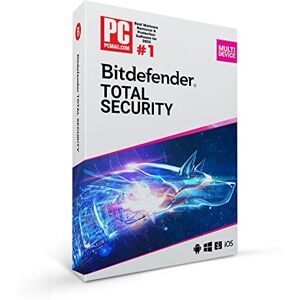 Bitdefender Total Security 2024 - 5 Devices 1 year Subscription PC/Mac Activation Code by Mail