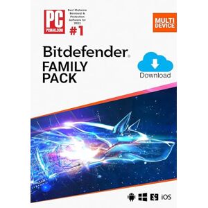 Bitdefender Total Security 2024 Family Pack 15 Devices 1 Year Subscription Windows, macOS, Android and iOS Activation Code by email