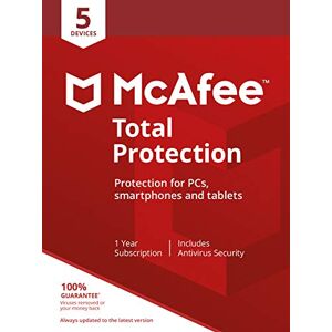 McAfee Total Protection - 5 Devices PC/Mac/Android/Smartphones Activation code by post