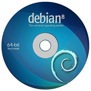 Linuxfreak Debian Linux 8.0 "Jessie" on DVD - Full (64-bit) Live / Install version