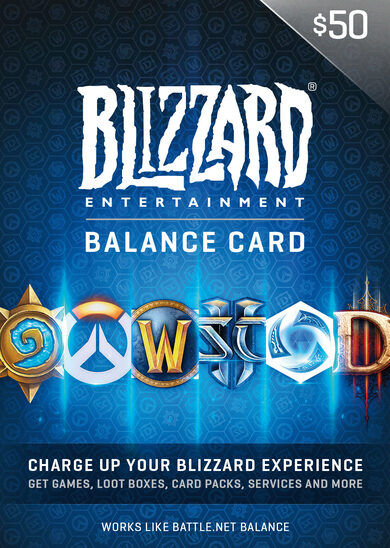 Blizzard Entertainment Battle.net Gift Card 50 USD Battle.net Key NORTH AMERICA