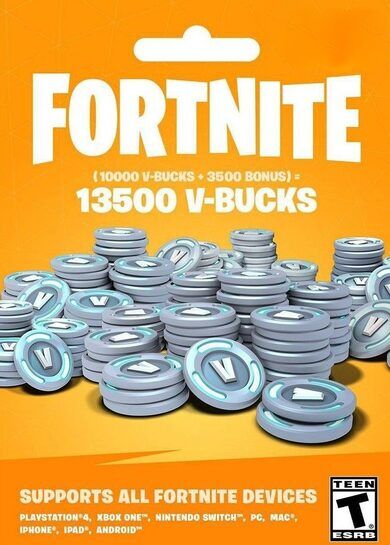 Epic Games Fortnite - 13500 V-Bucks Gift Card Key GLOBAL