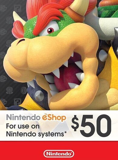 Nintendo eShop Card 50 USD Key UNITED STATES