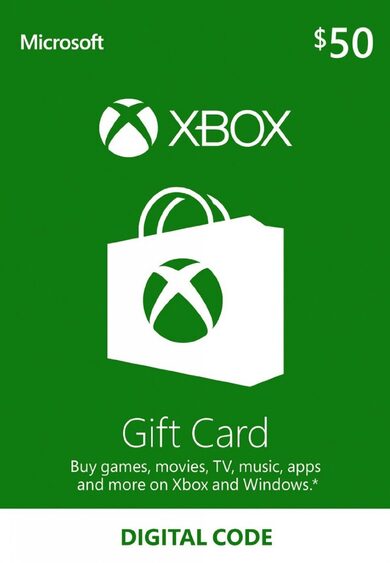 Microsoft Xbox Live Gift Card 50 USD Xbox Live Key UNITED STATES