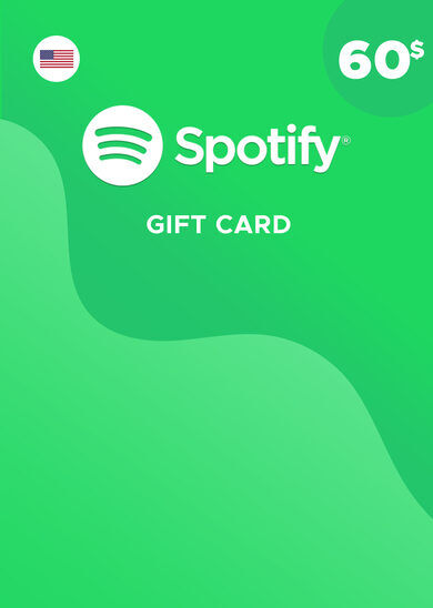 Spotify Gift Card 60 USD Key UNITED STATES