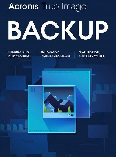 Acronis True Image Backup Software 1 Device (Lifetime) Acronis Key GLOBAL