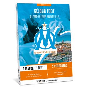 Billets match de l’Olympique de Marseille – Coffret cadeau Tick’nBox – 2 places pour un même match – 1 nuit d'hôtel à Marseille. Tick’nBox est re - Publicité