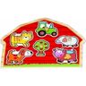 Farm 6 darabos fa puzzle