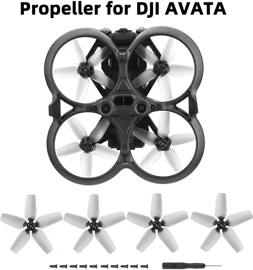 For DJI Avata Propeller Props Blade Replacement Light Weight Wing Fans Propellers for DJI AvataR Drone Accessories