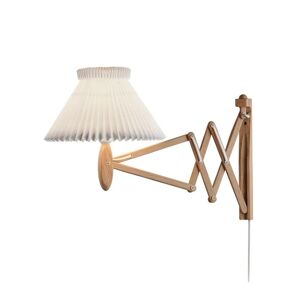 LE KLINT 224 1/17 Saxlampe til væg H: 31 cm - Lys eg / Standardskærm