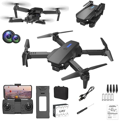 WANKEAY 1080p Hd Fpv Camera Drone,Mini Drone Foldable Aerial Photography Drone,Aerial Photography Drone,Drone With 1080p Dual Camera,Generic Drone,Drones With Camera And Video