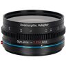 SIRUI 1.25x T2.9 Anamorfe Adapter met Enkele Focus, 82mm Achterdraad met Ringen (67mm, 72mm, 77mm, 92mm), Add-on Anamorfe Lens Adapter voor Camera Cine Lenzen