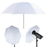 Serlium Zachte Lichtparaplu, 33 Inch Doorschijnende Witte Zachte Paraplu Voor Fotografiestudio Flitslichtverspreider Softlight