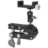 Vomeko Camera Mount Clamp, Camera Clamp Mount Monitor Mount Bracket Super Clamp, Fotografie Super Clamp Voor DSLR Camera Rig, LED-licht, Flitslicht, Actiecamera(C)