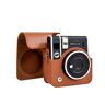 MUZIRI KINOKOO Instax Mini 40 hoes, Instant Camera Case voor Instax Mini 40 Camera Protector met Schouderriem, Bruin, Retro