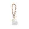 Zawieszka GUESS Universal Hand Strap Saffiano Chain 4G Charm do smartfona GUOUCHSAMC4P