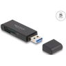 DELOCK Leitor de Cart�o USB para Cart�es SD e Micro SD