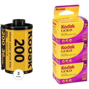 Kodak Gold 200 135-36, 3 pack