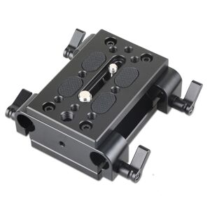 Smallrig 1798 baseplate med dual 15 mm rod clamp