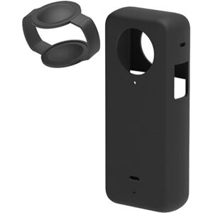 Tlily Silicone Case for Insta 360 X3 Panoramic Action Camera Dustproof Silicone Protec