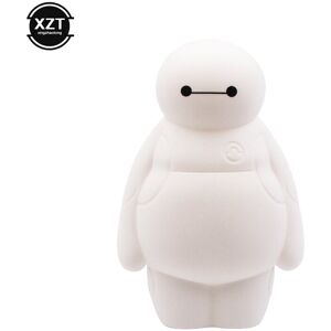 Bicaco (White) 6 Baymax Silicone Big Hero Kawaii Pencil Cases Multi-functional Statione