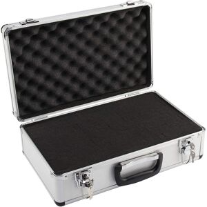 Temu Flight Case Aluminium Foam Microphone Camera Photography Carry Lock Storage Box L400mm X W240mm X H125mm 1