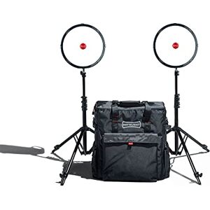 Rotolight AEOS 2 Masters Kit – A Portable 2 Light RGBW LED Bundle for Photography and Videography with Built-in HSS Flash