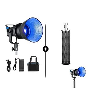 DJBFB 80W RGB LED Video Light APP Control Lighting For Photography Video Recording Wedding Outdoor Shooting (Color : 1, Size : Standard Kit)