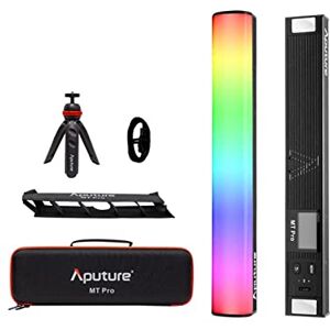 Aputure MT Pro RGBWW Mini LED Tube Light, 7.5W 2000K -10000K Output Pixel-Mappable Video Light Support Sidus Link App Control for Photography