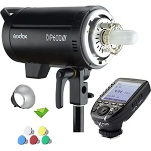 Godox DP600III 600W Studio Strobe Flash Light Monolight w/Godox Xpro-O Flash Trigger GN80 Pro Photography Lighting 5600K Bowens Mount with Built-in GODOX 2.4G Wireless X System (110V)