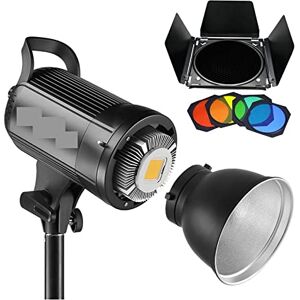 DJBFB LED Video Light SL-60W SL60W 5600K White Version Video Light Continuous Light Mount For Studio Video Recording (Color : 1, Size : SL60W with BD04)