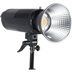 ASHATA Studio Strobe Light, 300W 5500K Photography Flash with Stepless Dimming, Soft Light, Fan Cooling, Quiet Operation, for Live Streaming, Video Recording (UK)