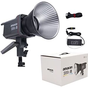 Aputure Amaran 200X S LED Video Light 200W Bi-Color 2700-6500k Bowens Mount Continuous light Bluetooth App Control Silent Fan (Amaran 200XS)