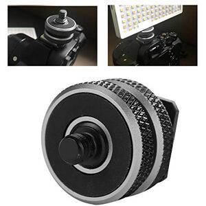 Tbest Hot Shoe Phone Mount 3 8 To 1 4 Inches Microphone Mount Screw To Flash Hot Shoe Mount Adapter